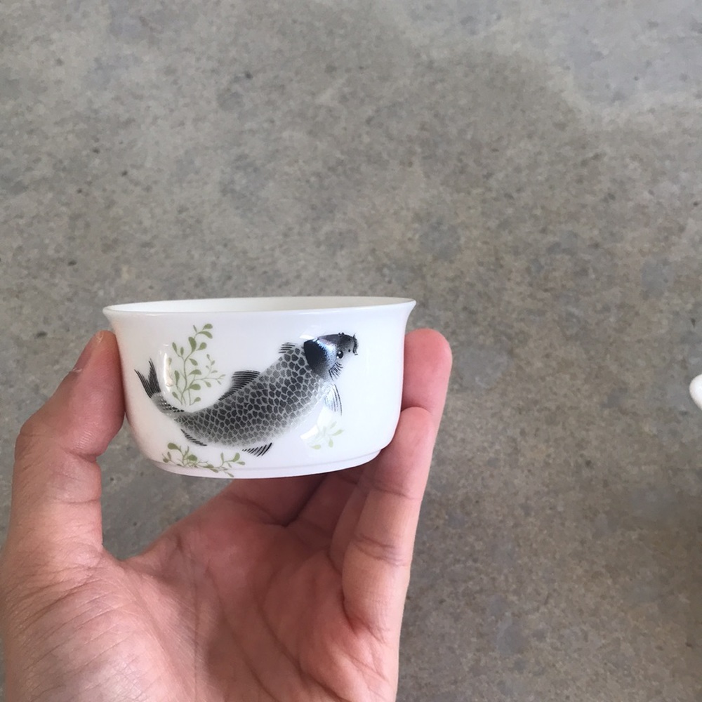 Chinese Koi Fish Tea Set - Picture 3 of 8